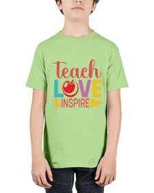 Teach Love Inspire 1444# - teacher - Youth Tee Unisex