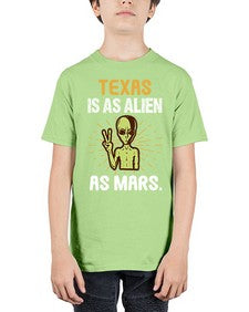 Texas is as alien as mars 39# - ufo - Youth Tee Unisex