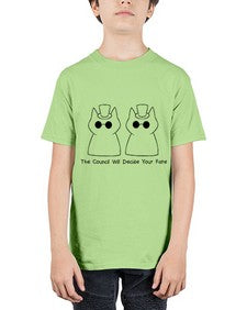 The Council will Decide Your Fate - cats - Youth Tee Unisex