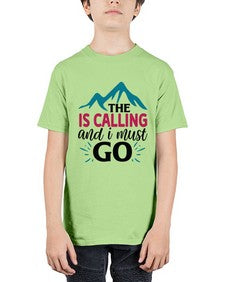The Is Calling And I Must Go 1620# - tea - Youth Tee Unisex