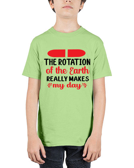 The Rotation of the Earth Really Makes my day 10# - nature - Youth Tee Unisex