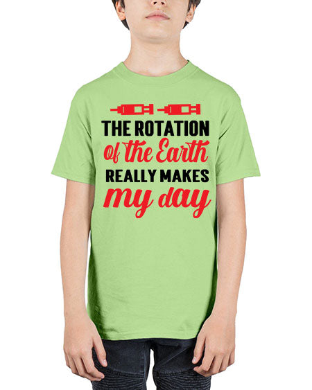 The Rotation of the Earth Really Makes my day 9# - nature - Youth Tee Unisex