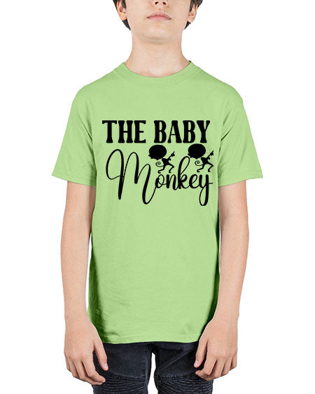 The baby monkey  - monkey - Youth Tee Unisex
