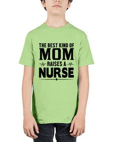 The best kind of mom Style 1499# - nurse - Youth Tee Unisex