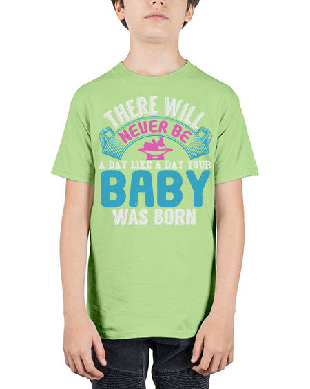 There will never be like when a baby is born Style 228# - baby - Youth Tee Unisex