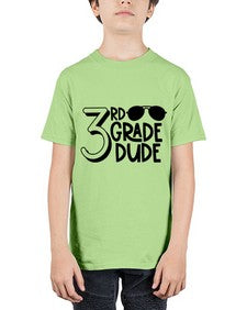 Third Grade Dude 957# - third grade - Youth Tee Unisex