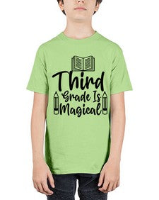 Third Grade Is Magical 961# - third grade - Youth Tee Unisex