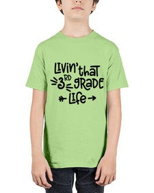 Third Grade Life 967# - third grade - Youth Tee Unisex