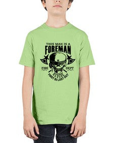 This man is 1166# - skull and bones - Youth Tee Unisex