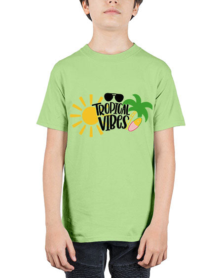 Tropical Vibes Style 9# - summer - Youth Tee Unisex