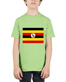 Uganda 2025# - world flags - Youth Tee Unisex