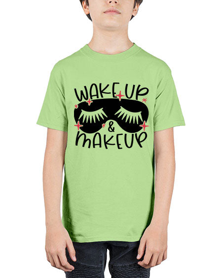 Wake Up Makeup Style 8# - beauty - fashion - Youth Tee Unisex