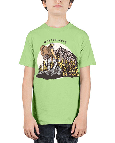 Wander More 3# - nature - Youth Tee Unisex