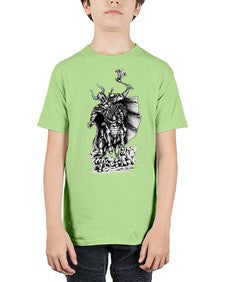 Warrior Skull Files 1208# - skull and bones - Youth Tee Unisex