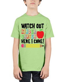 Watch Out Kindergarten 990# - kindergarten - Youth Tee Unisex