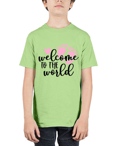 Welcome To The World Style 470# - baby - Youth Tee Unisex
