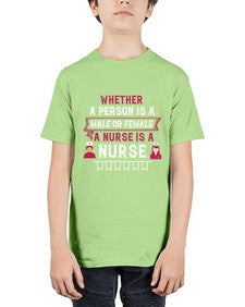 Whether a person is a male or female a nurse is a nurse Style 1638# - nurse - Youth Tee Unisex