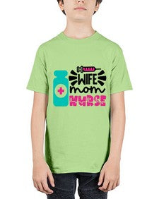 Wife Mom Nurse Style Style 1642# - nurse - Youth Tee Unisex