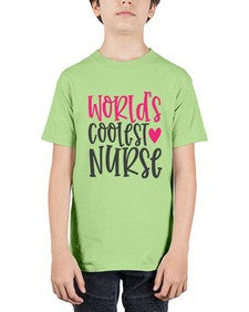 Worlds Coolest Nurse Style 1658# - nurse - Youth Tee Unisex