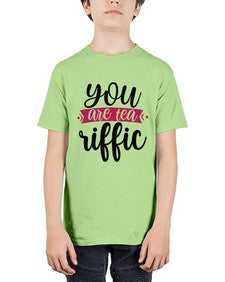 You Are Tea Riffic 1803# - tea - Youth Tee Unisex
