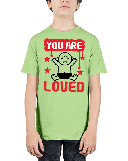 You are loved Style 241# - baby shower - Youth Tee Unisex