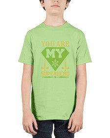 You are my superhero 268# - cartoon super hero - Youth Tee Unisex