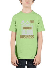Your clean home is our Business Style 491# - cleaner - Youth Tee Unisex