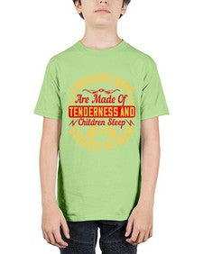 a mothers arms are made of tenderness and children sleep soundly in them 28# - parents day - Youth Tee Unisex