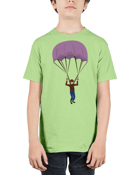 all in one 10# - parachute - Youth Tee Unisex
