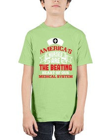 americas nurses are Style 42# - nurse - Youth Tee Unisex