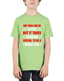 any man can be father Style 579# - nurse - Youth Tee Unisex
