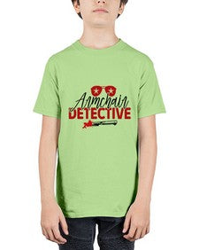 armchair detective 238# - true crime - Youth Tee Unisex
