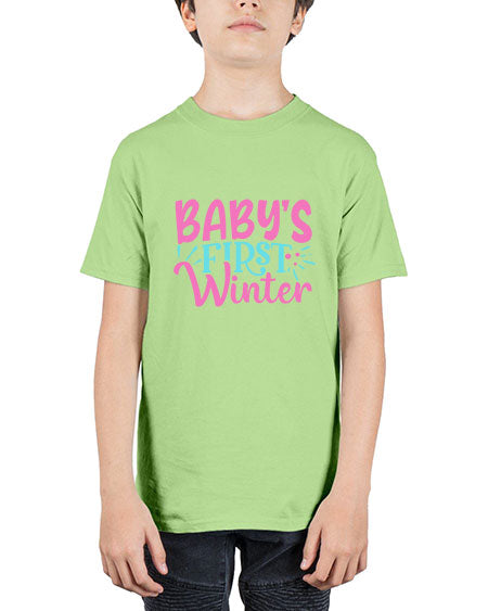 babys first winter Style 42# - baby - Youth Tee Unisex