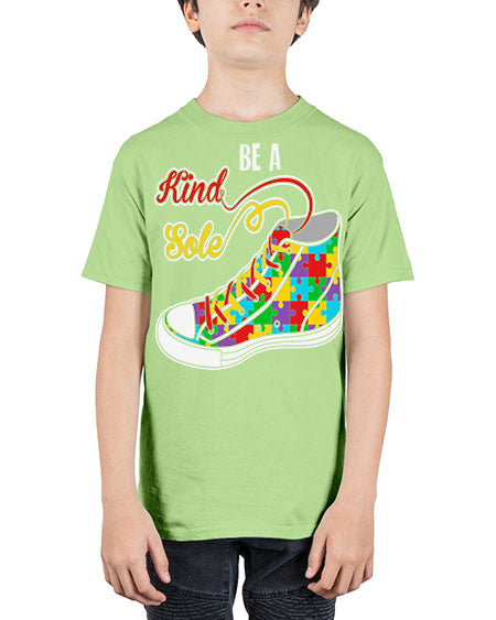 be a kind sole autism 59# - autism - Youth Tee Unisex