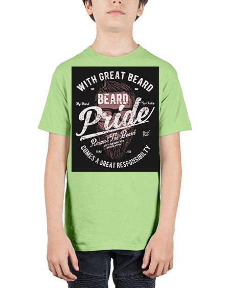 beard pride 51# - bears - animals - Youth Tee Unisex