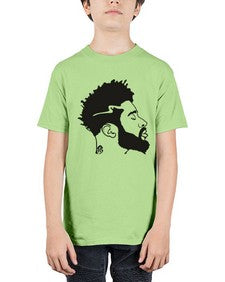 beardman 59# - black boys or men - Youth Tee Unisex