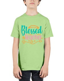 blessed teacherr 633# - teacher - Youth Tee Unisex