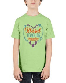 blessed teacherrr 634# - teacher - Youth Tee Unisex