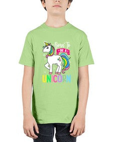 born to be a unicorn 72# - unicorn - Youth Tee Unisex