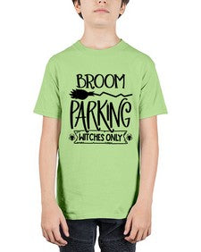 broom parking witches only 46# - witch - Youth Tee Unisex