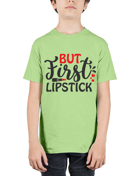but first lipstick Style 160# - beauty - fashion - Youth Tee Unisex