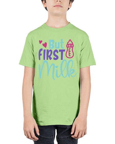 but first milk Style 49# - baby - Youth Tee Unisex