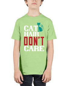 cat hair dont care o Style 29# - cats - Youth Tee Unisex