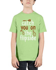 catch you on the flipside 76# - cooking - Youth Tee Unisex