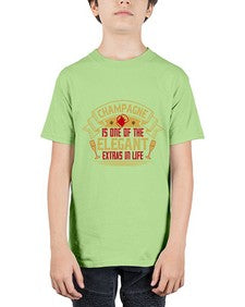champagne is one of the elegant extras in life 79# - drinking - Youth Tee Unisex