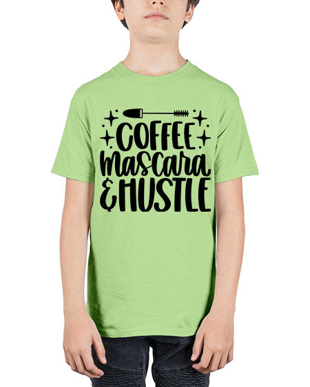 coffe mascara hustle 6# - beauty - fashion - Youth Tee Unisex