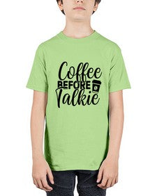 coffee before talkie 764# - tea - Youth Tee Unisex