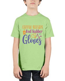 coffee scrubs and rubber gloves Style Style 666# - nurse - Youth Tee Unisex