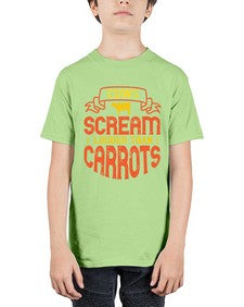cows scream louder than carrots 135# - vegan - Youth Tee Unisex