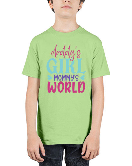 daddys girl mammys world Style 67# - baby - Youth Tee Unisex